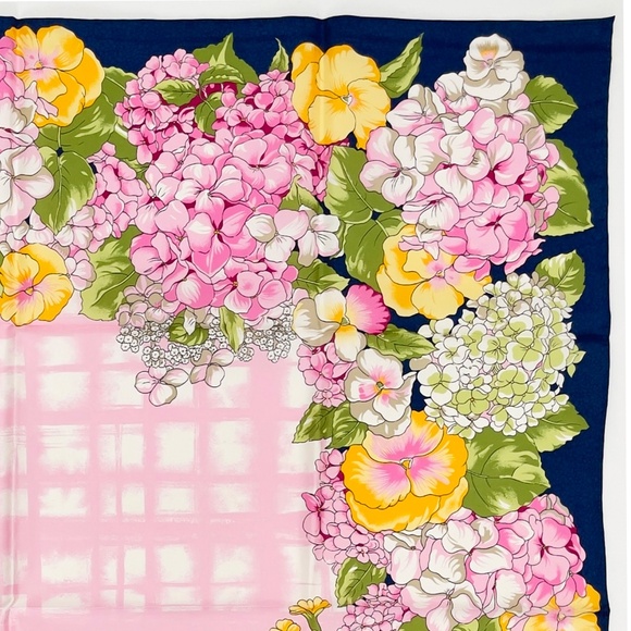 New Vintage Jim Thompson Thai Silk Scarf 1 - Picture 5 of 7